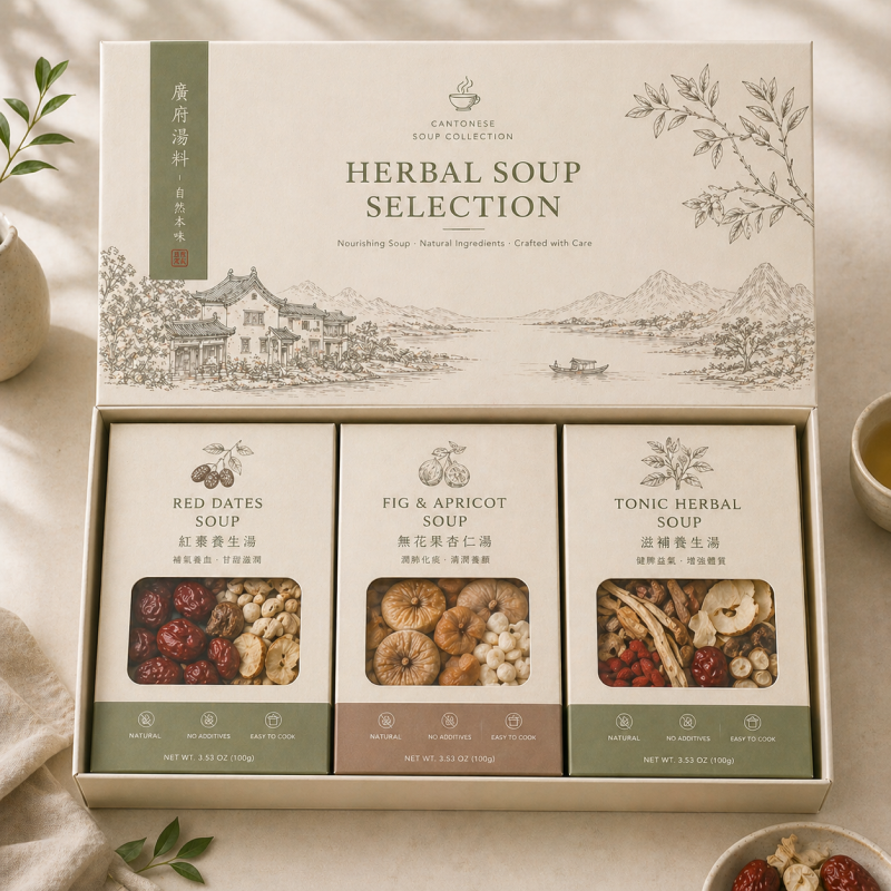 Cantonese Soup Starter Set